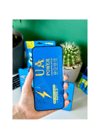 Защитное стекло UA Power ESD AntiStatic Super-D для iPhone 15 Plus No Brand (304254216)