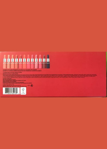 Набор матовых губных помад Powder Kiss Bubbles & Bows Holiday Collection Celebrate In Colour (12 шт по 1,5 гр) MAC (297568216)