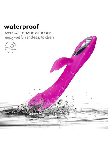 Вібратор вагінально кліторальний, подвійна стимуляція, інтимна іграшка Jonny Lilo (362590048)