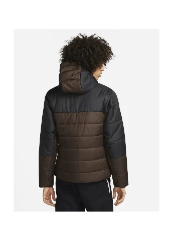 Черная мужская куртка m nsw repeat syn fill jkt black/brown dx2037-237 Nike