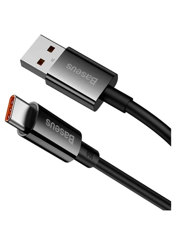 Кабель Superior Series Fast Charging USB-А to USB-С 2m Black (CATYS-A01) [106113] Baseus (399211800)