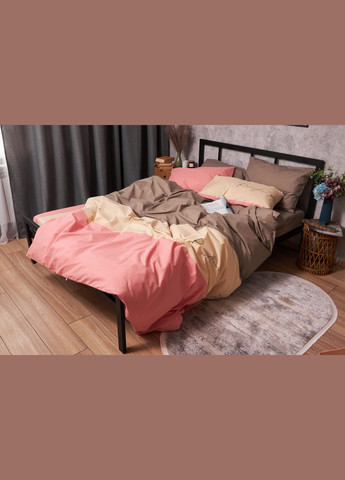 Комплект постільної білизни Бязь Gold Люкс полуторний євро 160х220 наволочки 4х50х70 (MS-820003348) Moon&Star Honeydew (288044057)