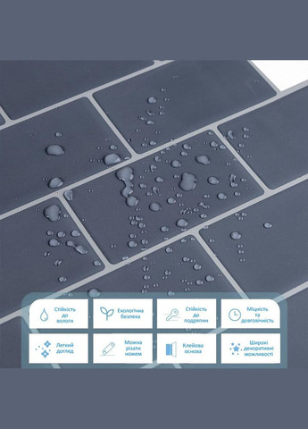 Самоклеюча поліуретанова плитка сіра цегла 305х305х1мм SW-00001153 Sticker Wall (329892904)