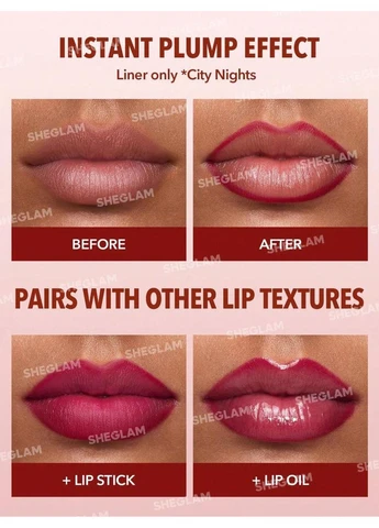 Олівець для губ Lip Facts Lip Liner Dynamic Sheglam (340232700)