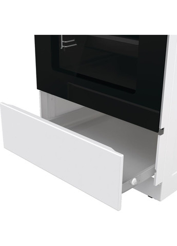 плита gk5c42wf-b комбинированная, 70л, 50x60см, iconled, чугун, с крышкой, Gorenje