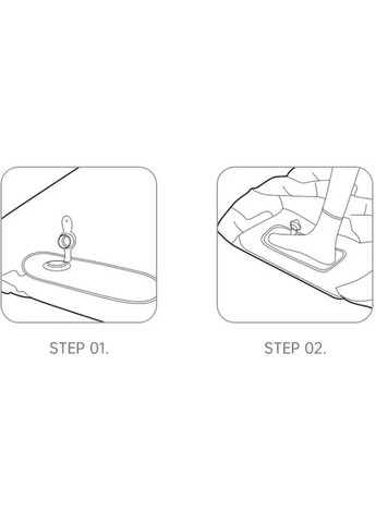 Коврик надувной CNK2550WS019 65мм с помпой Green Naturehike (369851261)