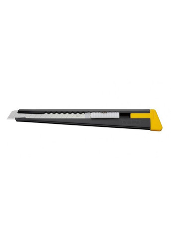 Нож 180 Black, лезвие 9 мм, металлический корпус, ползунок с пружинной защелкой (11624) Olfa (295037737)