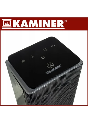 Тепловентилятор керамічний Lumni 2.0 2000 Вт PTC - нагрівач енергоощадний + пульт ДК (26376) Kaminer (365241984)