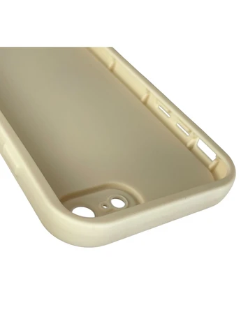 Чохол силіконовий Soft Touch для iPhone 8 молочний (Повний захист камери) Apple (378363591)