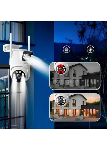 Беспроводная поворотная WiFi камера SZSINOCAM TY-Q2 O-KAM Pro / Внешняя камера видеонаблюдения HandyHeat (367074331)