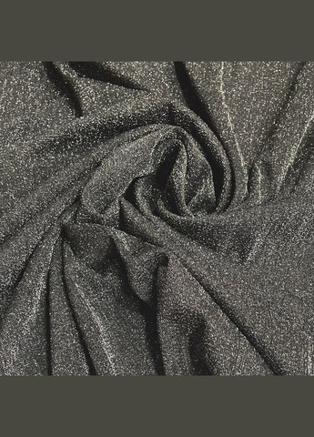 Тканина трикотаж із люрексом чорний пог. м. No Brand (329743653)