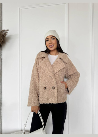 Жіноча коротка шуба з букле Fashion (315875551)
