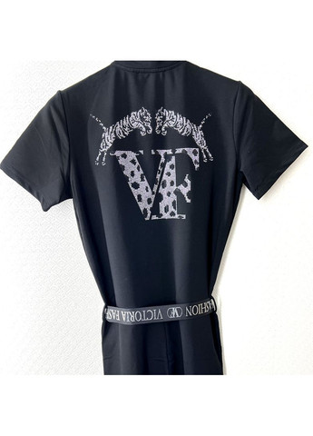 Женский черный комбинезон со стразами, PAPARAZZI FASHION (337118474)