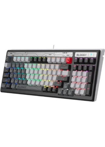 Клавіатура механічна A4-tech Bloody B950 RGB Warrior Grey A4Tech (360413924)