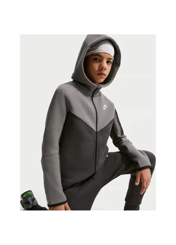 Спортивный костюм подростковый серо-темно-серый HV5867-015__HV5869-061 Nike SPORTSWEAR TECH FLEECE (397842080)