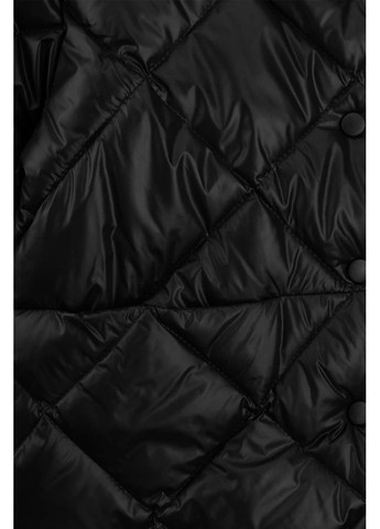 Черная демисезонная куртка для девочки gbc02333 152 см черный shop (2000991033382) LAWA