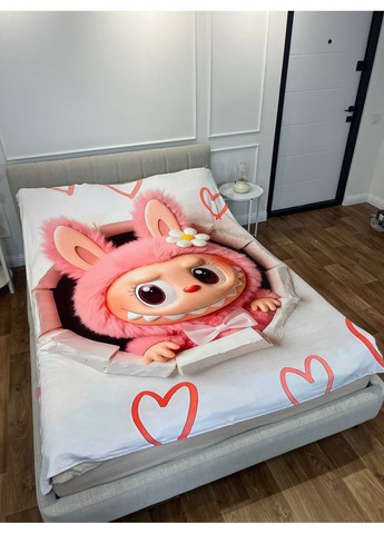 Плед 3D Лабубу №3 31240 180х215 см FlexDress (368763062)
