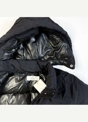 Чорна зимова куртка 134 см чорний артикул л638 H&M