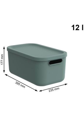 Контейнер для хранения вещей с крышкой Albula 12 л (10556) Rotho (334713704)