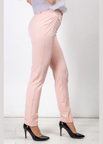 Брюки женские с манжетой, с карманами, с узким кроем (ll106320211) LadyLike (333341746)