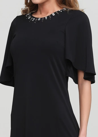 Черное кэжуал платье H&M однотонное