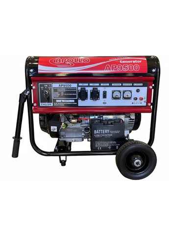 Генератор бензиновий AP9500 5.5 кВт однофазний з електричним запуском (2104618802) No Brand (368902821)