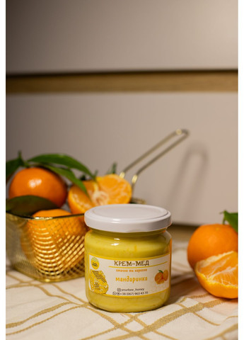 Крем-мед Мандаринка 200 мл yourbee_honey (370286887)