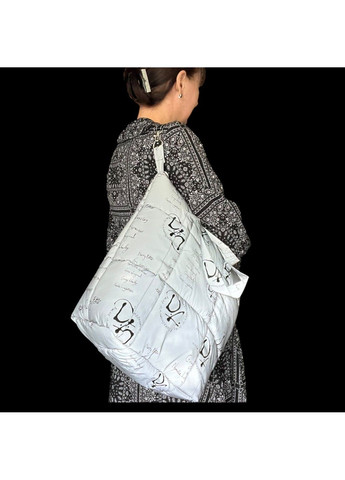 Сумка стеганая, мягкая, светоотражающая Svitashka размер L No Brand (311300778)