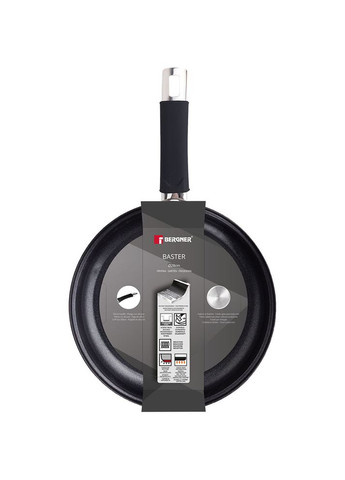 Сковорода Baster 28 см Stainless Steel (BGEU-5503) Bergner (323049294)