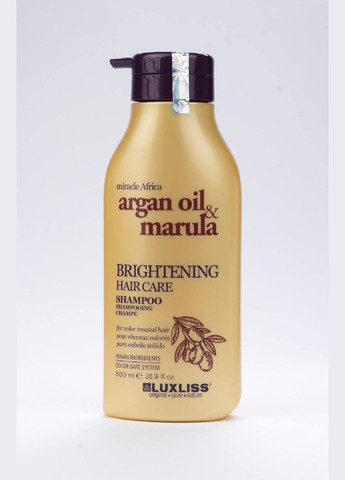 Шампунь + кондиціонер для блиску волосся набір 500мл Luxliss (305576172)