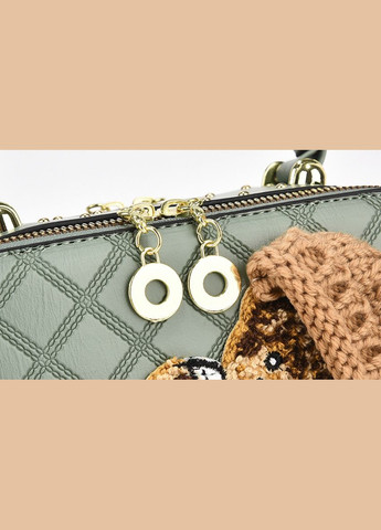 Дитяча міні сумочка на плече з ведмедиком модна сумка для дівчаток з ведмедем м'ятна Bear (336963531)