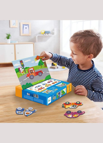 Магнитная игра "Дорожные приключения" 200244, 1 магнитная досточка, 36 магнитов DoDo Toys (364548781)