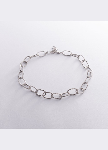 Срібне кольє Свобода (родій) 181273 40 Oniks (264022484)