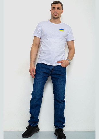 Белая футболка мужская патриотическая Ager 226R040