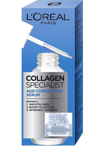 Антивозрастная сыворотка для кожи лица Collagen Expert Age Correcting Serum 30ml (1439703-30057477) L'Oreal Paris (368658276)