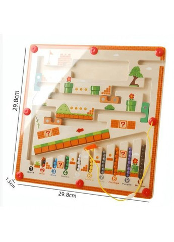 Розвиваюча дитяча гра «» No Brand Магнітний лабіринт (368894066)