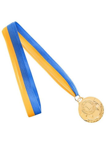 Медаль спортивна зі стрічкою AIM d-5см C-4842 (метал, 25g, 1-золото) SP-Sport (361434597)