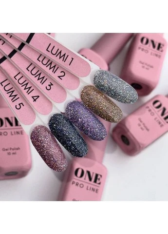 Гель-лак світловідбиваючий LUMI 10 10 мл ONE PRO LINE (394072914)