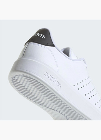 Белые всесезонные кроссовки унисекс advantage 2.0 shoes white if1661 adidas