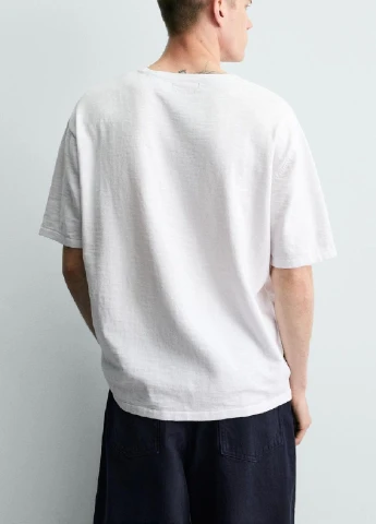 Белая футболка Zara