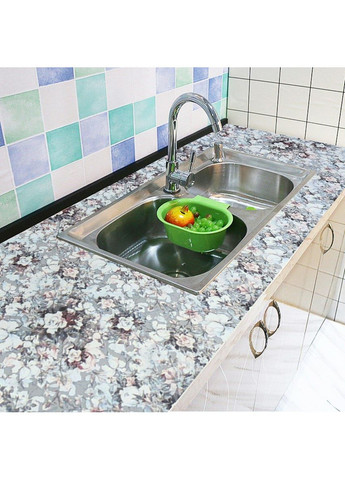 Самоклеюча плівка сірі троянди 0,45х10м (3DPanda-1231) Sticker Wall (323154825)