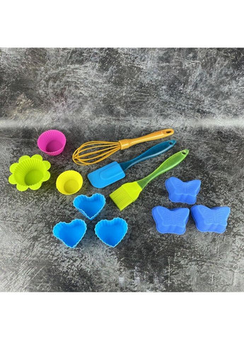 Набір силіконовий для випічки FRU-883 12 предметів Frico (322953485)