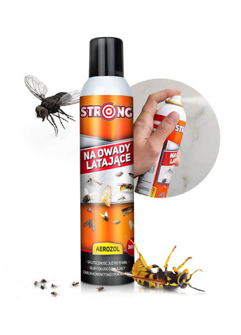Универсальное средство от моли, мух, комаров, шелкопрядов, для защиты закрытых помещений 300 мл Strong (371875472)