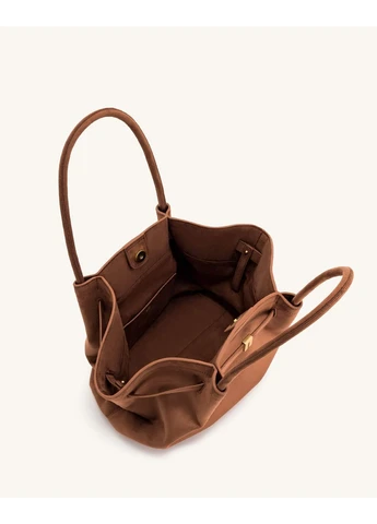 Сумка Hana Medium Faux Suede Tote Bag Brown BB2024BG92777JWP JW PEI (398060843)