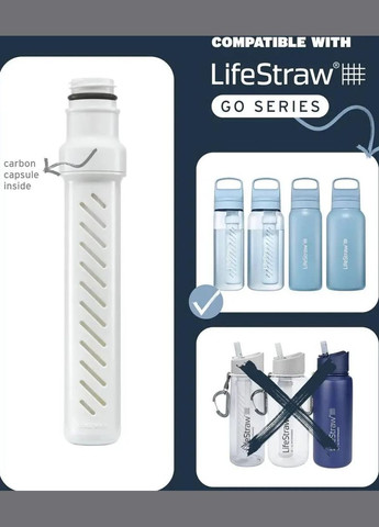 Змінний фільтр LifeStraw Go Replacement 2-Stage Replacement Filter для води No Brand (316437969)