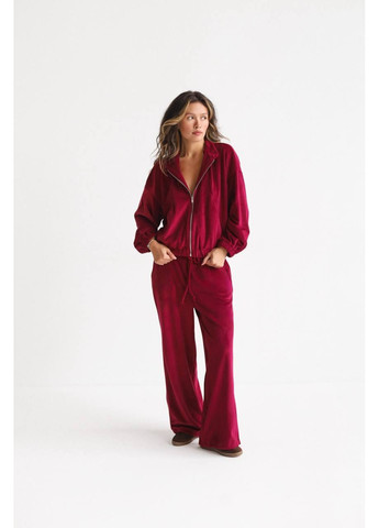 Жіночий спортивний костюм оверсайз з велюру MonCher (363849250)