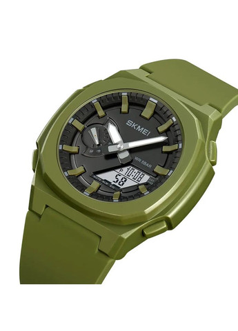 Часы наручные мужские SKMEI 2091AGWT, армейские часы противоударные, военные тактические часы No Brand (359474613)
