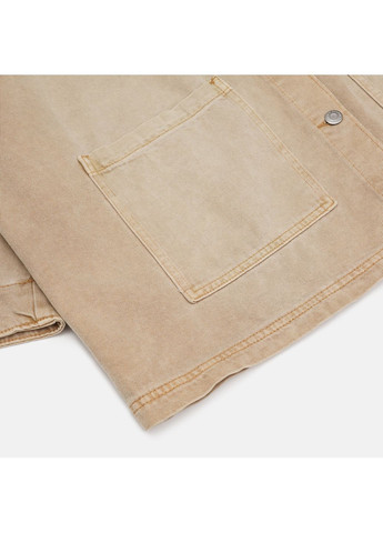 Бежевая демисезонная куртка джинсовая H&M