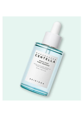 Зволожуюча ампульна сироватка для обличчя Madagascar Centella Hyalu-Cica First Ampoule 50ml SKIN1004 (317269051)
