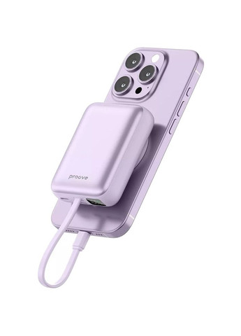 Powerbank Neutron 22.5W 10000mAh Purple (PBNE22022209) Proove (371317298)